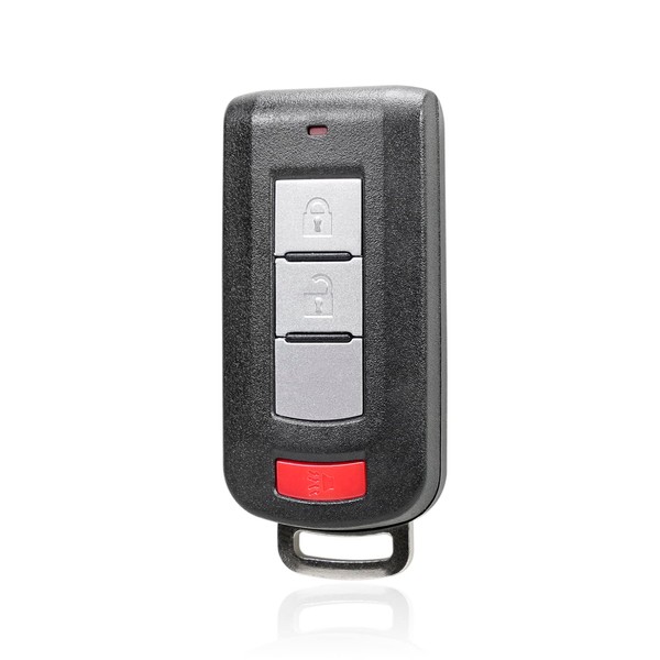 MACHSWON 4-Button Keys Keyless Entry Remote Car Key Fob Black
