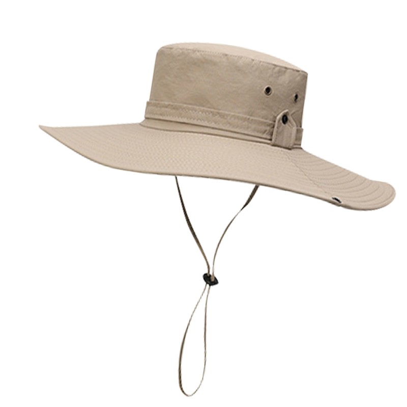 Bucket Hat Wide Brim UPF50+ Breathable Water Repellent with Adjustable