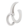 ZAAWUUT 8 Pieces Adjustable S Shaped Clip Hooks, Crossbar Hooks,