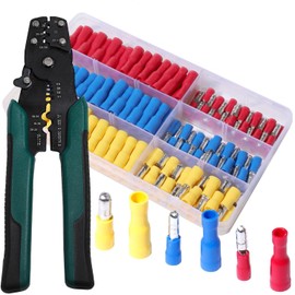 XINTAIHELE 188PCS Crimp Terminals Connectors Assortment Kit 22-16/16-14/12-10 AWG Insulated Waterproof Bullet Terminals Wire Connectors