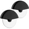 Pizza Cutter Wheel Pack of 2 with Protective Blade Cover,