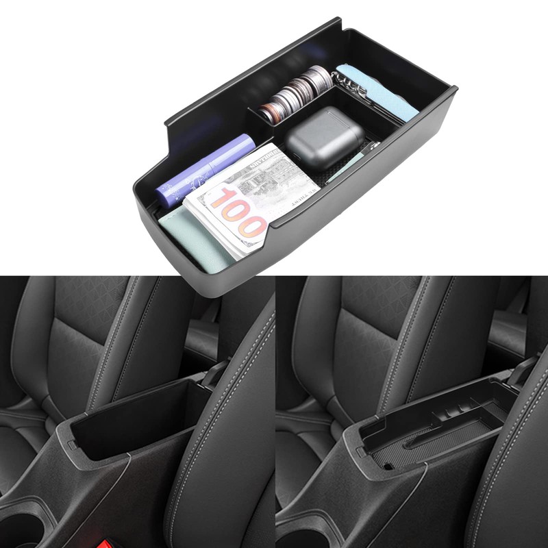 EDBETOS Center Console Organizer Tray Compatible with Chevy Bolt EUV