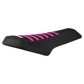 Enjoy Mfg Seat Cover Compatible Fit for Macfox X1s & X2 e-Bike #482 (All Black with Pink Ribs)