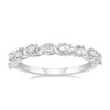 SHINYSO Silver Wedding Rings for Women Cubic Zirconia Eternity Ring