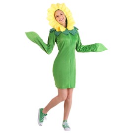 Fun Costumes Women's Flower Hoodie Dress X-Large