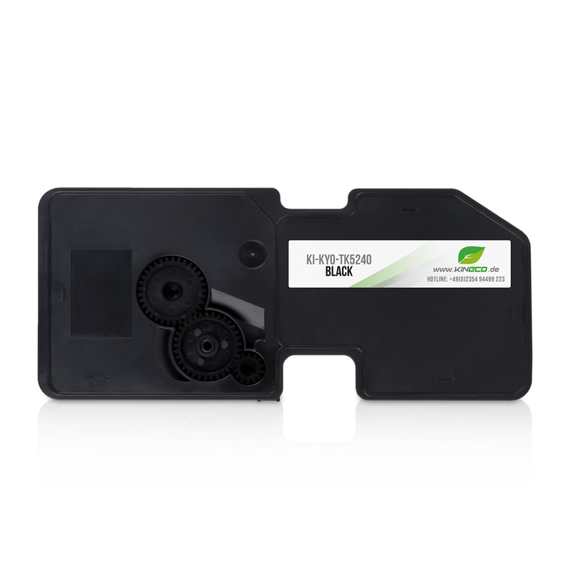 Kineco Toner Replaces TK5240 Black for Kyocera Ecosys M5526cdw P5026cdn