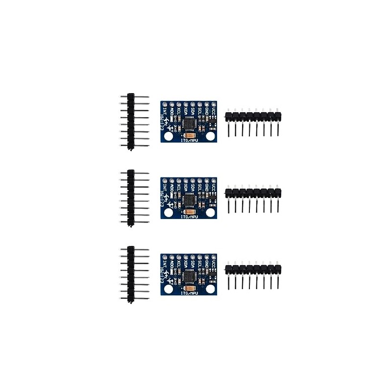 FORIOT 3pcs GY-521 MPU6050 3-Axis Accelerometer Gyro Module MPU-6050 6