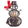 Cork Cage Ornament Snowman #02-146