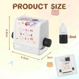 Roller Digital Teaching Stamp, Math Roller Stamp Roller, Math Stamp Roller, Math Roller Stamp, Roller Digital Teaching Stamp, Math Roller Stamp for Nursery Teaching Addition and Subtraction