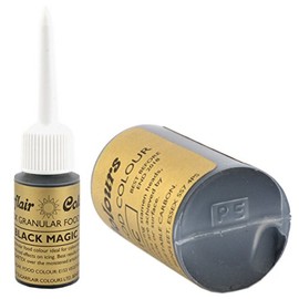 Sugarflair SUGARTEX Granulated Food Colour - BLACK MAGIC - Sugarflower colouring