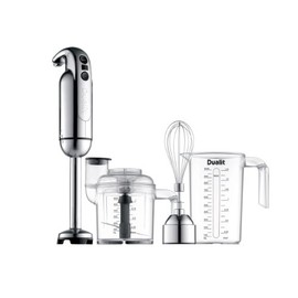 Dualit Immersion Blender with Accessory Kit, Chrome