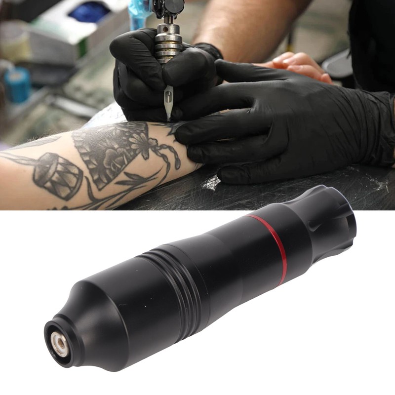 Tattoo Pen Machine Kit LCD Display Professional RCA Interface Electric