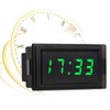 KIMISS DC 4.5-30V Waterproof Dustproof Car Electronic Clock LED Digital