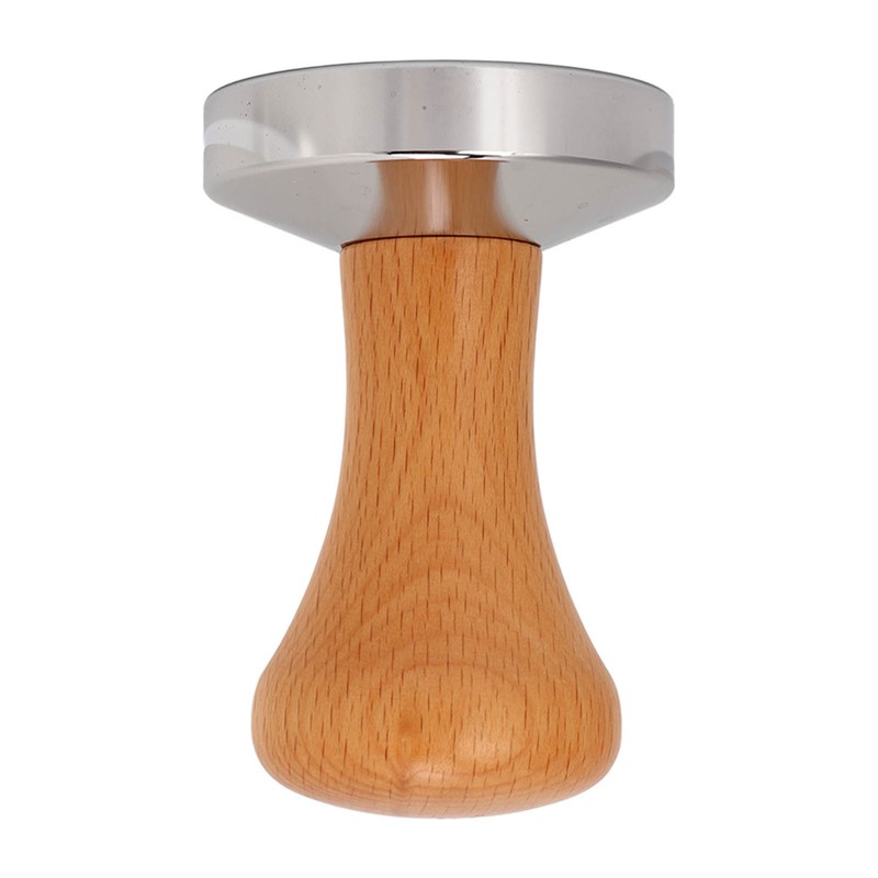 Coffee Tamper Stainless Steel Flat Bottom Tamping Tool Coffee Hand