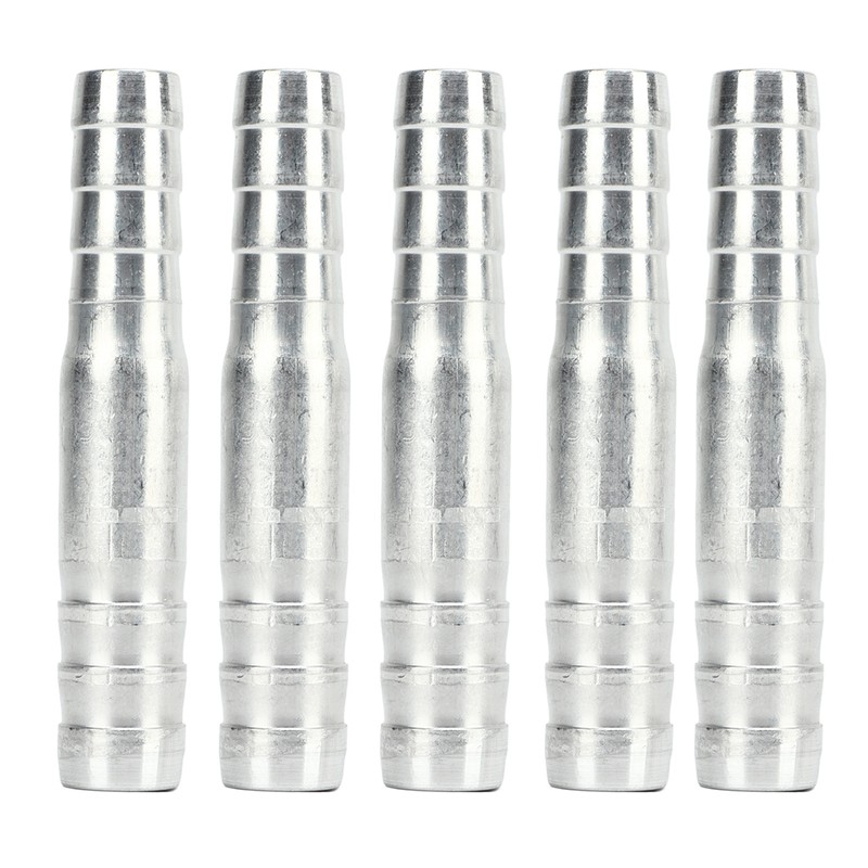 50 Pcs Air Conditioning Hose Barb Fitting Aluminum Pipe Connector