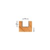 CMT Orange Tools 911,190.11-fresa HM S D Straight 8 20