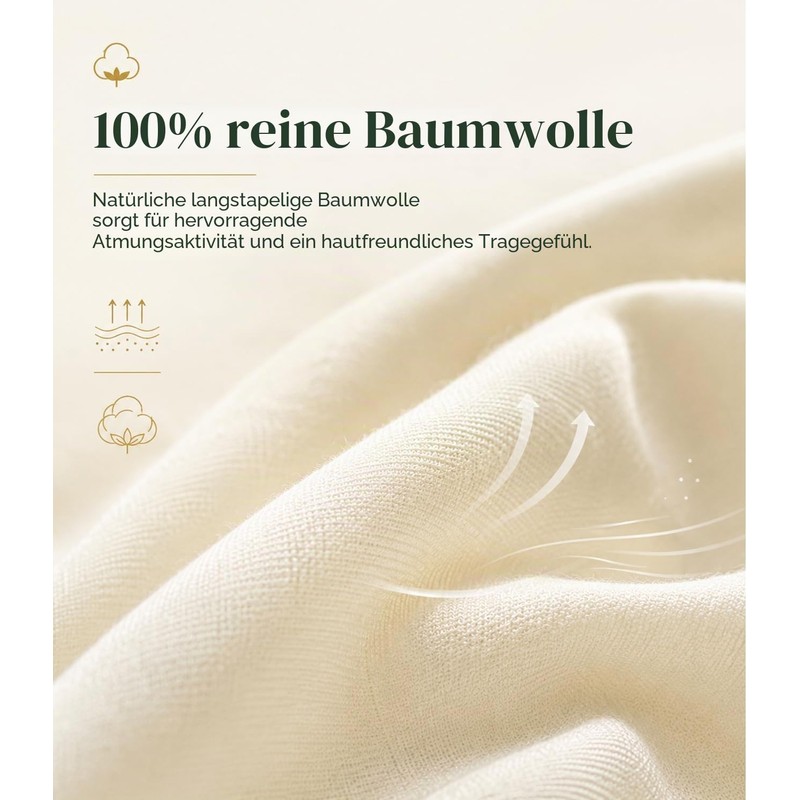 FANSU Round Fitted Sheet 220 x 220, 100% Cotton Flat