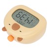 Capybara Alarm Clock for Kids, Rechargeable Tabletop Alarm Clock with