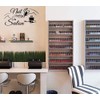 ADECALS Nail Salon Wall Sticker Removeable Quote Vinyl Wall Art