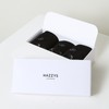 Hazzys (신세계센텀점)선물추천 블랙 체크 배색 중목 양말 3종 세트 HJSS5E153WT
