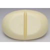Kilamoto SOUSEN Medium Plate, White, 7.1 inches (18 cm), Setoyaki,