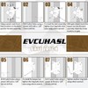 EVCUHASL Self Locking Gate Latch, Heavy Duty Post Mount Automatic