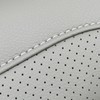 NLQR Driver Side Bottom Seat Cover Replacement Leather Gray Compatible