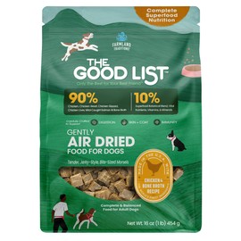 Farmland Traditions The Good List: Gently Air-Dried Food w/Bone Broth for Dogs (16 oz., Chicken & Bone Broth)