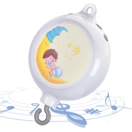 Baby Crib Mobile Arm - 30 Inch Wooden Mobile Arm for Crib Mobile Hanger for Crib Baby Nursery Decor (Wind Chime-1)