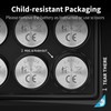 NICEBATT Cr2025 3V Lithium Battery 12 Pack, High Capacity 2025