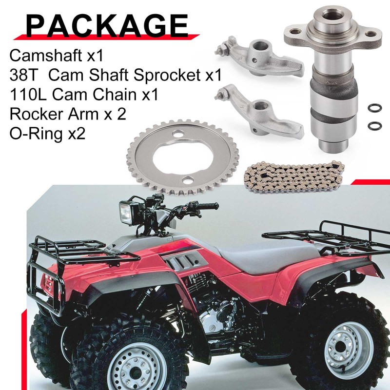 Camshaft & Rock Arms & Cam Chain w/Sprockets for Honda