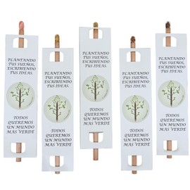 Lápiz con semilla ecológico 50 piezas