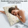 GABraden Microfiber Pillow Cases 2PCS,Floral Print Pattern Pillow Cover Set