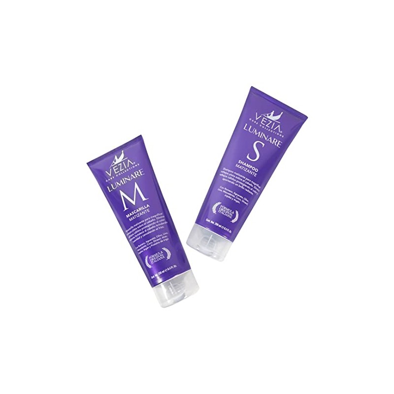 Shampoo Matizador Mechas Y Canas SF Blonde Vezia 300ml