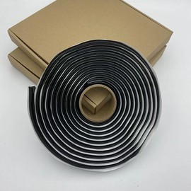 2PCS Coitak Butyl Sealant Putty Tape, Diameter 3/8" x 13 Feet Extra Thick Rubber Sealant for Leak Proof RV Repair Window Glass Boat Sealing Patching (2)