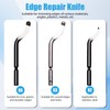 13pcs Deburring Tool with 10 High Speed Steel Blades, Deburring