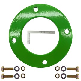 Trucktok 3/16 Inch Plate Steel Mower Deck Spindle Reinforcement Repair Ring with Bolts Replacement for 42" Mower D100 D110 D130 D140 D160 (Pack of 1)