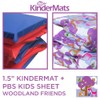 KinderMat 1.5" Thick + PBS Kids Kinderbundle - Washable Cover,