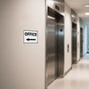 YIKIADA 4 Pack Office Sign with Left Arrow 12 ×