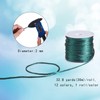 BEEFLYING 12 Rolls 2 mm Macrame Rattail Satin Cords, Chinese