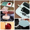 6 Pcs Brayer Roller Set for Crafts, Roller and Ink