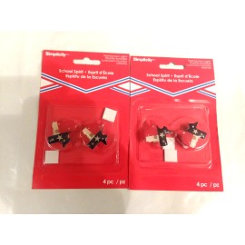 Lot Of Two Simplicity Flashing Mum Lights Texas State Light Up ~ New ~