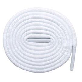 KURISET Round Athletic Shoelaces 2 Pair - For Non-slip Outdoor Mountaineering Hiking Walking Boot Round Thick Shoelace String Rope Shoe Laces (36 inches (91 cm), White)