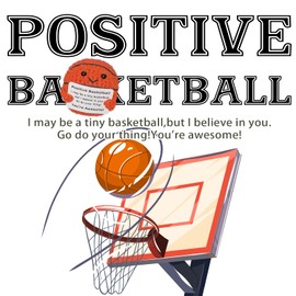 Zelaxeyi Funny Crochet Mini Basketball Gift for Basketball Lovers,Birthday Gifts for Men Women Basketballs Players Emotional Support Crochet