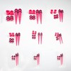 48 PCS Acrylic Gauge Kit Tapers Heart Tunnels Plug 14G-0000G