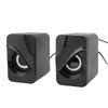 Computer Speaker USB Powered Wired Volume Control Mini Desktop Speaker