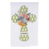 Glory Haus Cross Easter Towels - Flower Blessed Cross Eastern