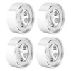 4pcs 1.3 Inches Wheels Rim Aluminum Alloy 6 Holes Wheel