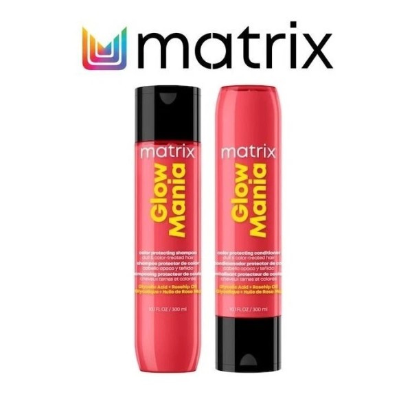 Matrix Glow Mania Color Protecting Shampoo & Conditioner 10.1 oz
