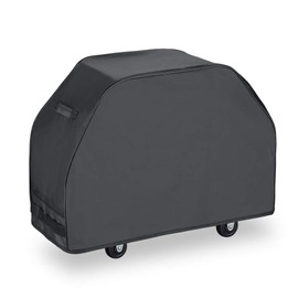 KOLIFE K LIFE Grill Cover 55 Inch, Heavy Duty Waterproof BBQ Cover, Gas Grill Cover for Weber, Char-Broil, Brinkmann, 55" W x 23" D x 42" H